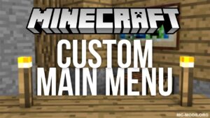 Custom Main Menu Mod (1.12.2, 1.11.2) — Edit the Minecraft Main Menu