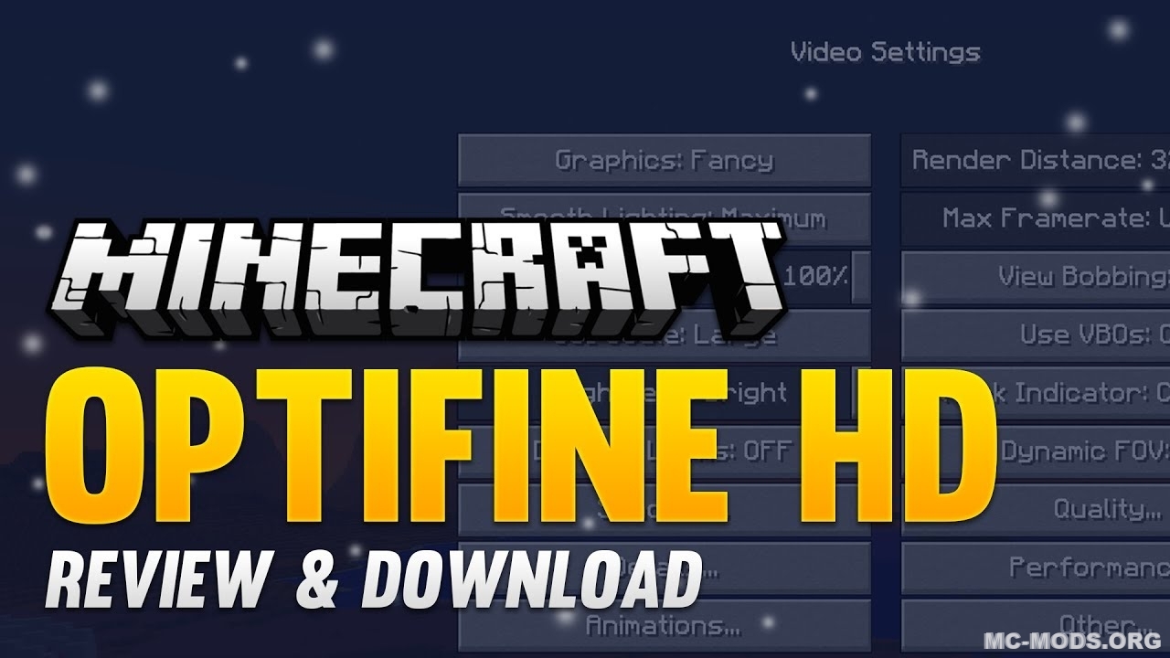 Optifine HD Mod (1.19.4, 1.18.2) — FPS Boost, Shaders & HD Textures ...