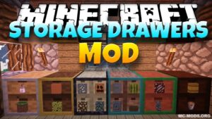 Storage Drawers Mod (1.19.2, 1.18.2) — Store Hundreds of Items