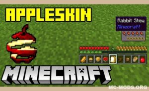 AppleSkin Mod (1.19.4, 1.18.2) — Food-Related HUD