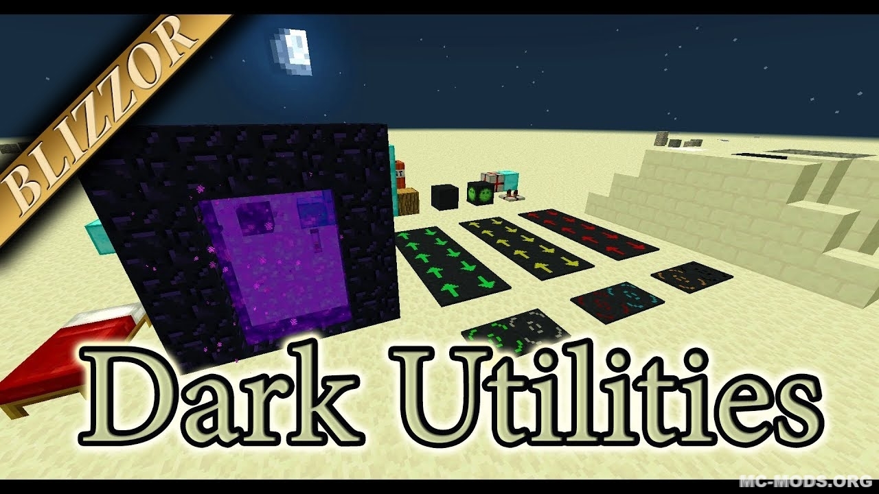 Dark Utilities Mod 1 16 5 1 16 4 1 15 2 1 14 4 Mc Mods Org