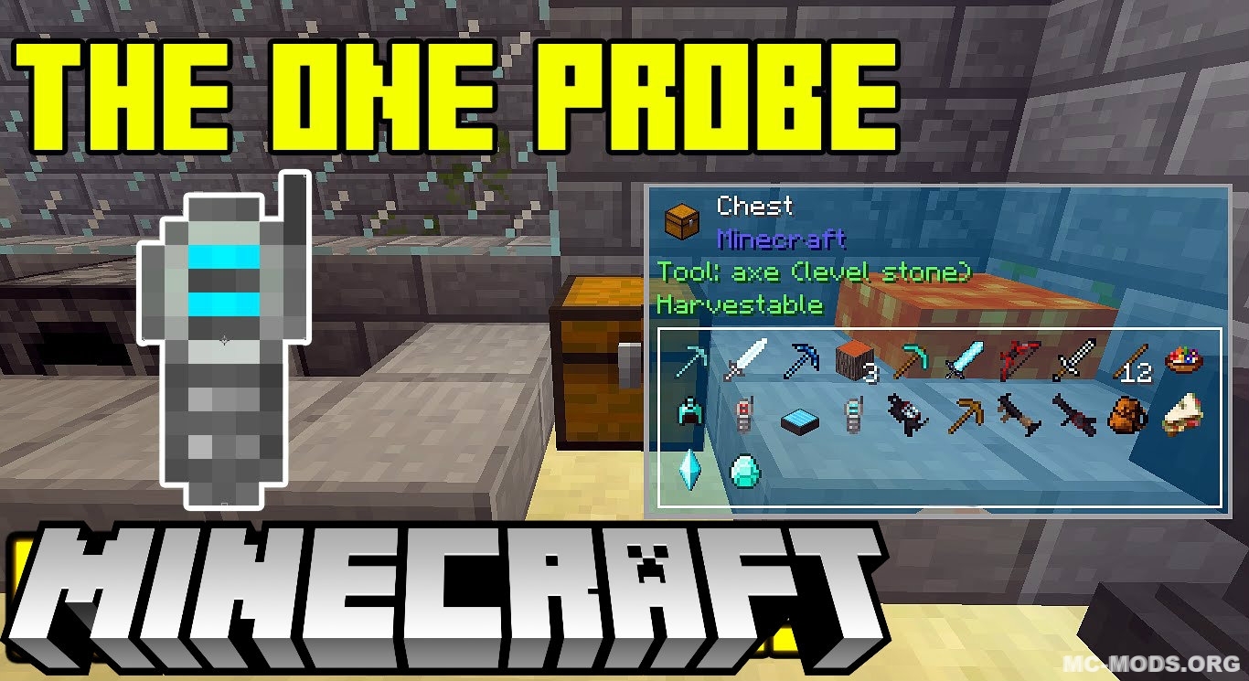 Probe Pro Mod The One Probe Mod (1.19.4, 1.18.2) — Immersive Version of WAILA – MC ...