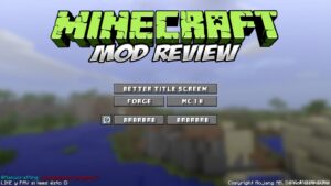 Better Title Screen Mod (1.19.3, 1.18.2) — Customize Minecraft’s title screen