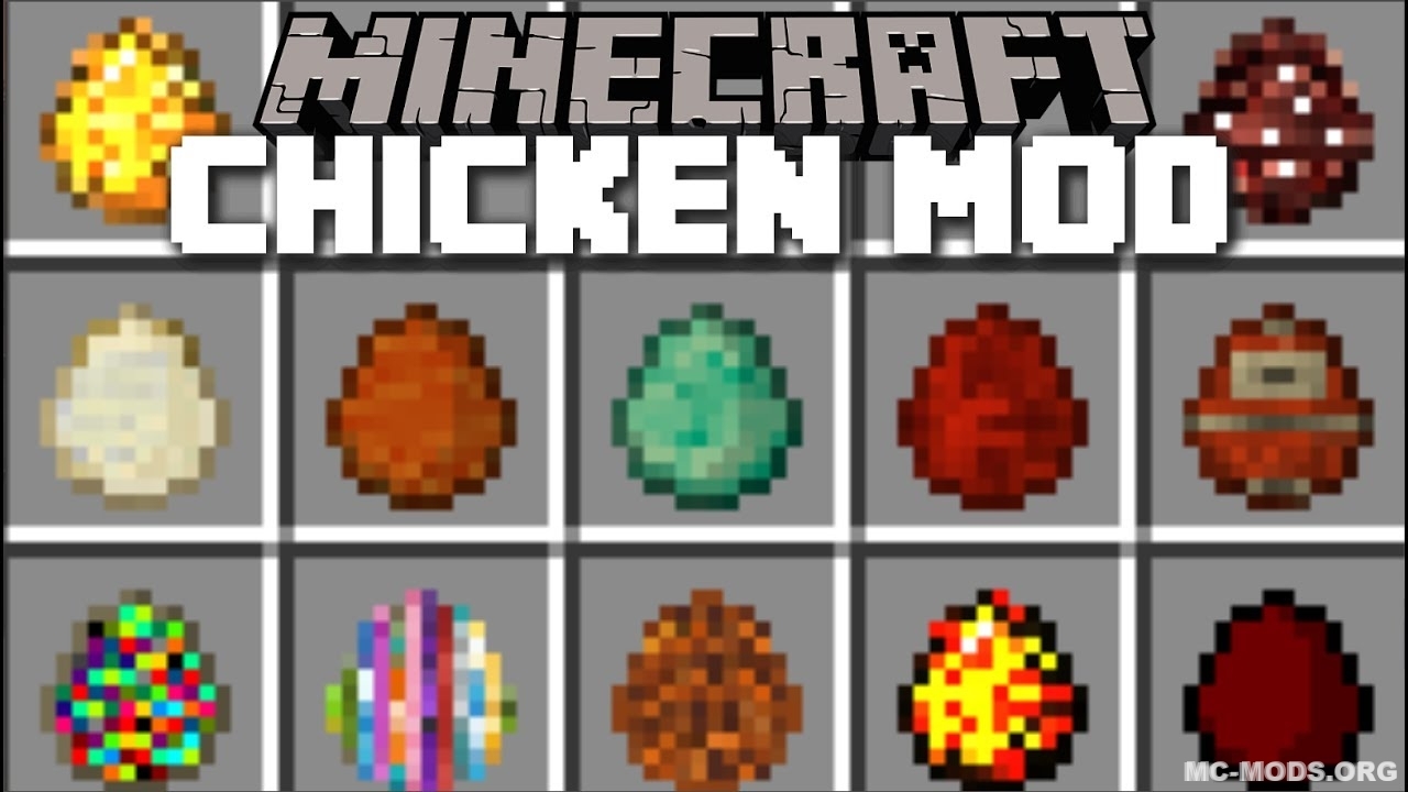 Custom Chicken Minecraft Chickens Mod (1.12.2, 1.11.2) — There are just a lot of chickens – MC ...