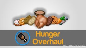 Hunger Overhaul Mod (1.12.2, 1.11.2) — Nutritional Value