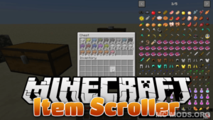 Item Scroller Mod (1.19.3, 1.18.2) — Moving Items in Inventory GUIs