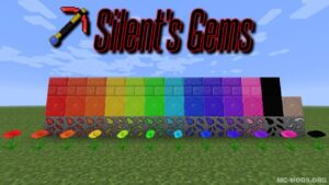 Silent’s Gems Mod (1.19.3, 1.18.2) — Tools and Colorful Building Blocks