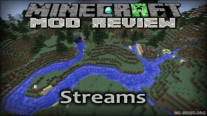 Streams Mod (1.12.2, 1.11.2) — Realistic Flowing Rivers
