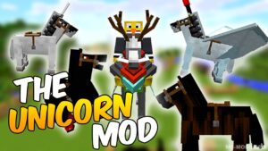 Ultimate Unicorn Mod (1.16.5, 1.12.2) — Flying Flaming Horses