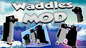 Waddles Mod (1.19.3, 1.18.2) — Adélie Penguins