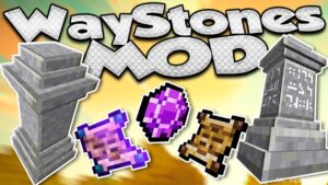 WayStones Mod (1.19.4, 1.18.2) — Travel Around the World