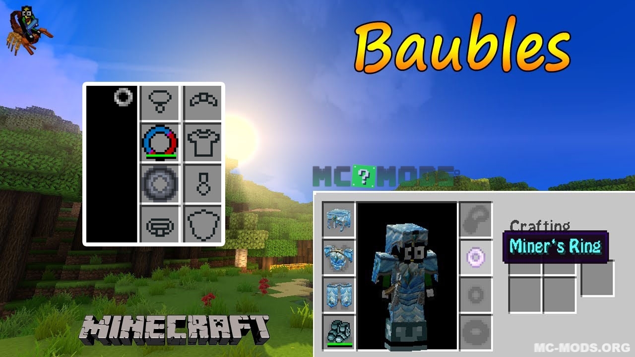 Requires baubles. Baubles 1.12.2. Baubles мод. Майнкрафт baubles. Baubles крафты.