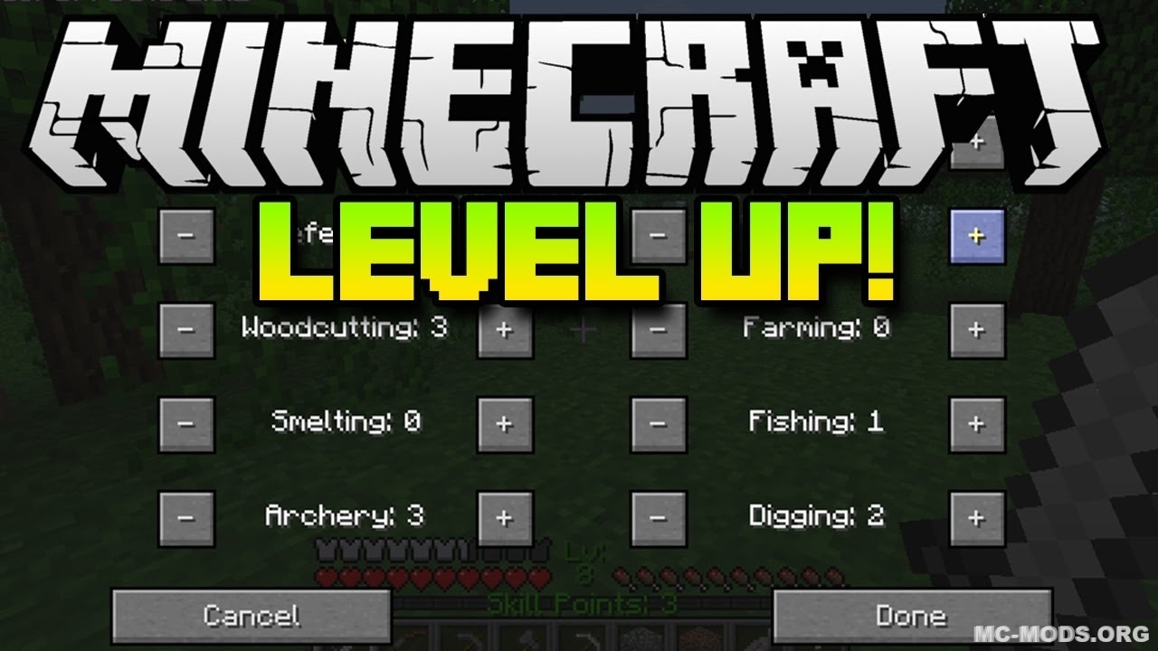 Level Up Mod 1 17 1 1 16 5 1 15 2 1 14 4 Mc Mods Org