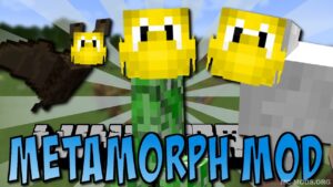 MetaMorph Mod (1.12.2, 1.11.2) — Morph into Vanilla Mobs
