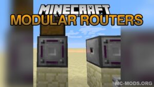 Modular Routers Mod (1.19.3, 1.18.2) — Moving Items Around The World
