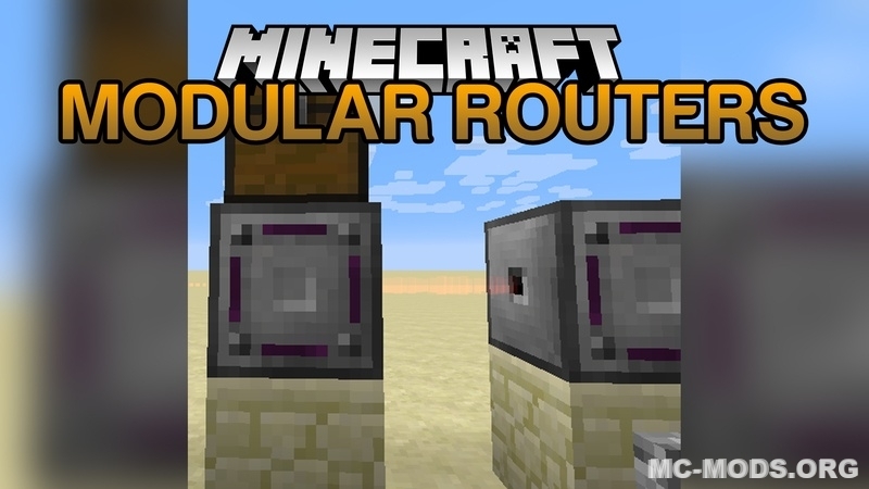 Breaker Module Mc Modular Router Modular Routers Mod (1.19.3, 1.18.2) — Moving Items Around The World ...