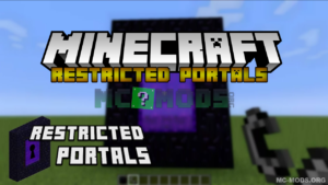 Restricted Portals Mod (1.19.4, 1.18.2) — Prevent people from bypassing the early game