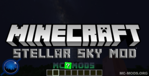 Stellar Sky Mod (1.12.2, 1.11.2) — Real Stars, Galaxy and Planets
