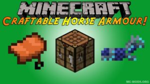 Craftable Horse Armour & Saddle Mod (1.19.4, 1.18.2) — CHA&S