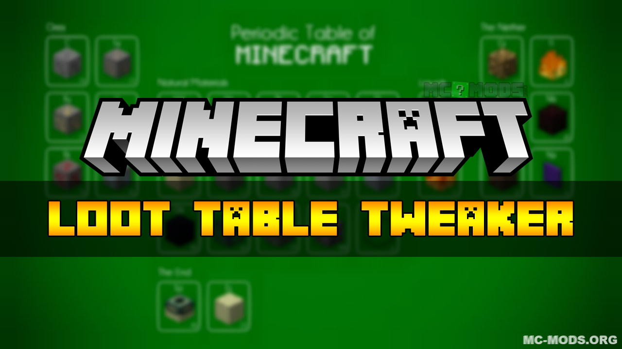 Генератор loot table minecraft Генератор loot table minecraft