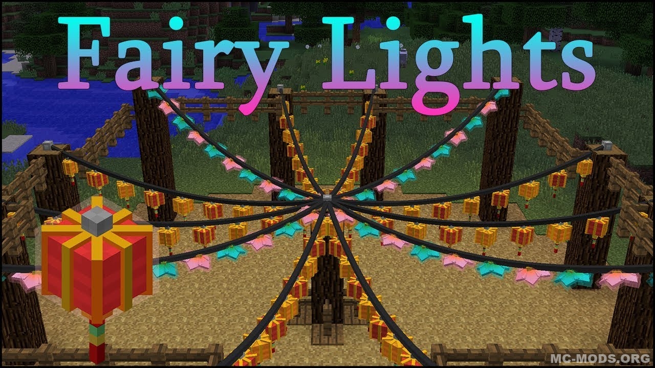 Forbindelse deltager Anger Fairy Lights Mod (1.19.2, 1.18.2) — Decorative String Lights – MC-Mods.org