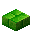 Green Stone Brick Slab